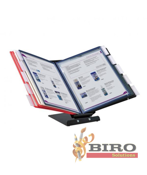 Sistem de prezentare pentru birou/perete, cu 10 rame, ProfiOffice